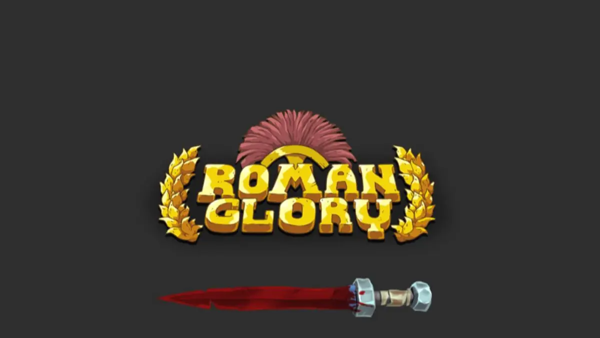 Tampilan visual slot Roman Glory dengan tema hutan dan gladiator